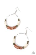 Load image into Gallery viewer, Paparazzi Earthy Esteem - Brown Earring
