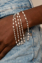 Load image into Gallery viewer, Paparazzi Experienced in Elegance - White Bracelet
