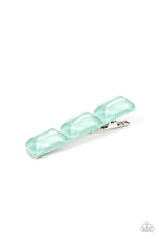 Load image into Gallery viewer, Paparazzi Gemstone Glimmer - Green Hair Accessory
