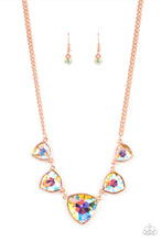Load image into Gallery viewer, Paparazzi Cosmic Constellations - Copper Necklace
