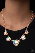 Load image into Gallery viewer, Paparazzi Cosmic Constellations - Copper Necklace
