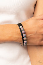 Load image into Gallery viewer, Paparazzi Saturn Safari - Black Bracelet
