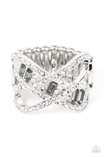 Load image into Gallery viewer, Paparazzi Triple Threat Twinkle - Silver Ring
