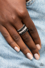 Load image into Gallery viewer, Paparazzi Cinematic Couture - Black Ring
