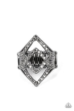 Load image into Gallery viewer, Paparazzi Diamond Duet - Black Ring
