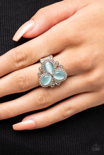 Load image into Gallery viewer, Paparazzi Bewitched Blossoms - Blue Ring
