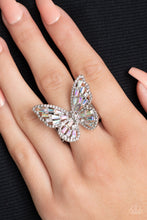 Load image into Gallery viewer, Paparazzi Bright-Eyed Butterfly - Multi Ring
