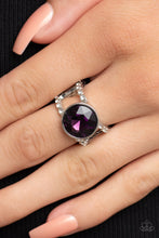 Load image into Gallery viewer, Paparazzi High Roller Sparkle - Purple Ring
