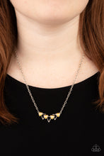 Load image into Gallery viewer, Paparazzi Pyramid Prowl - Yellow Necklace

