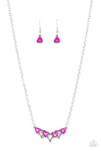 Load image into Gallery viewer, Paparazzi Pyramid Prowl - Pink Necklace
