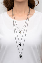 Load image into Gallery viewer, Paparazzi Follow the LUSTER - Black Necklace
