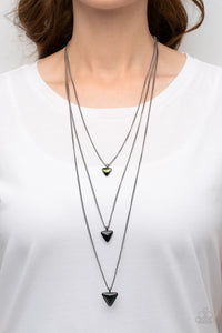 Paparazzi Follow the LUSTER - Black Necklace
