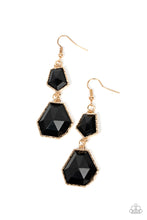 Load image into Gallery viewer, Paparazzi Rio Relic - Black Earring
