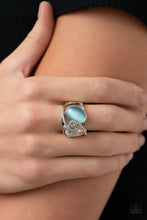 Load image into Gallery viewer, Paparazzi SELFIE-Indulgence - Blue Ring
