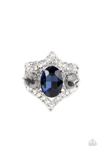 Paparazzi Bow Down to Dazzle - Blue Ring