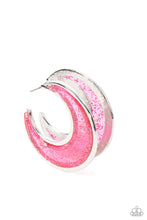 Load image into Gallery viewer, Paparazzi Charismatically Curvy - Pink Earring
