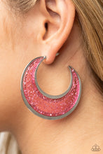 Load image into Gallery viewer, Paparazzi Charismatically Curvy - Pink Earring
