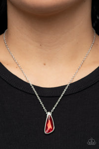 Paparazzi Envious Extravagance - Red Necklace