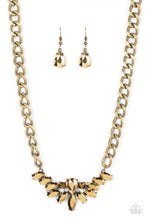 Load image into Gallery viewer, Paparazzi Come at Me - Brass Necklace
