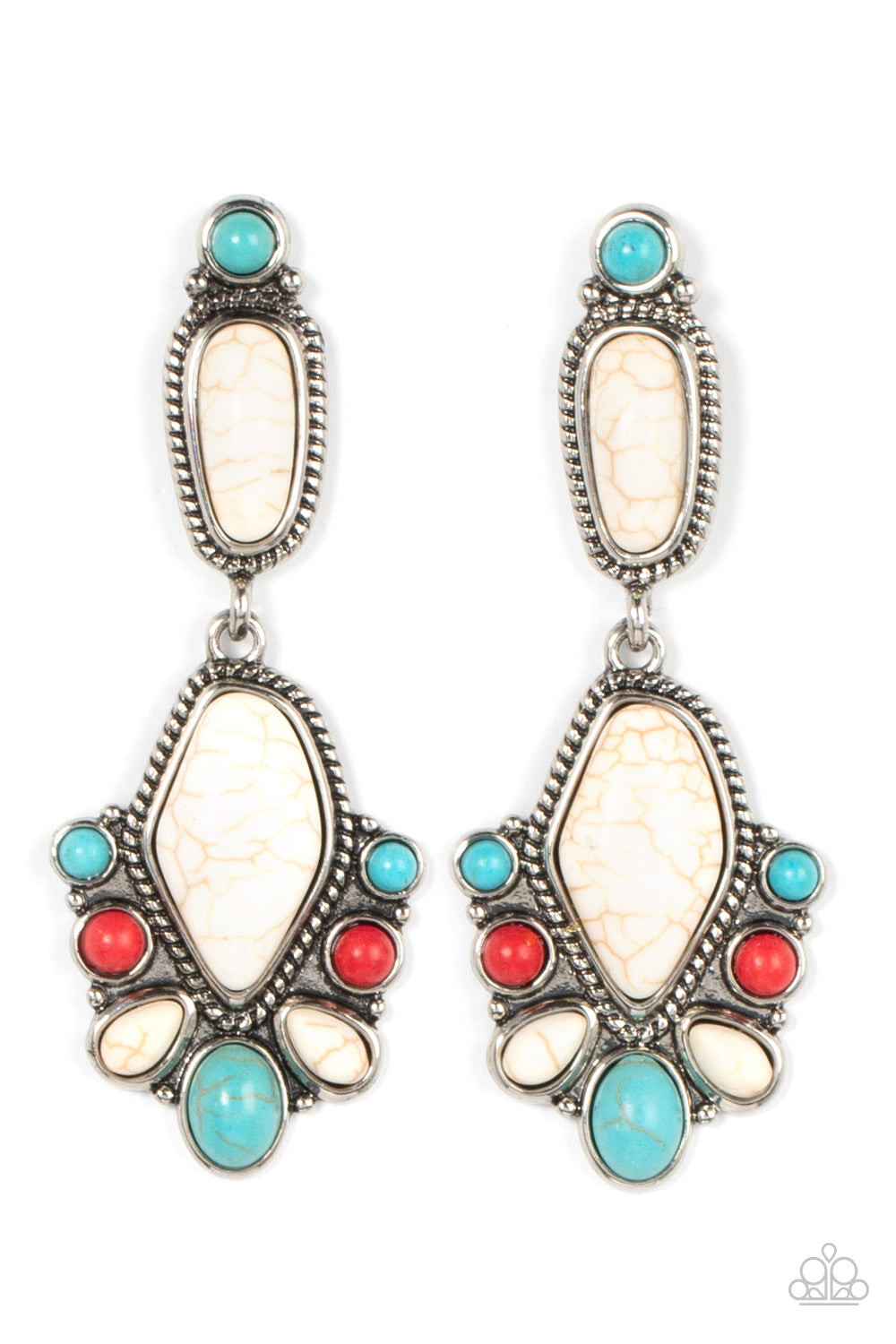 Paparazzi Terrestrial Talisman - Multi Earrings