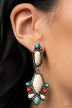 Load image into Gallery viewer, Paparazzi Terrestrial Talisman - Multi Earrings
