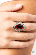 Load image into Gallery viewer, Paparazzi Let Me Take a REIGN Check - Red Ring
