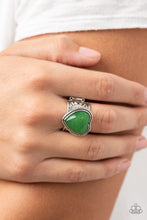 Load image into Gallery viewer, Paparazzi Stone Age Admirer - Green Ring
