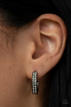 Load image into Gallery viewer, Paparazzi Small Town Twinkle - Black Earring
