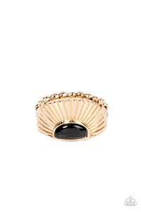 Paparazzi Fabulously FAN-tabulous - Gold Ring