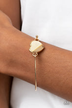 Load image into Gallery viewer, Paparazzi Hidden Intentions - Gold Bracelet
