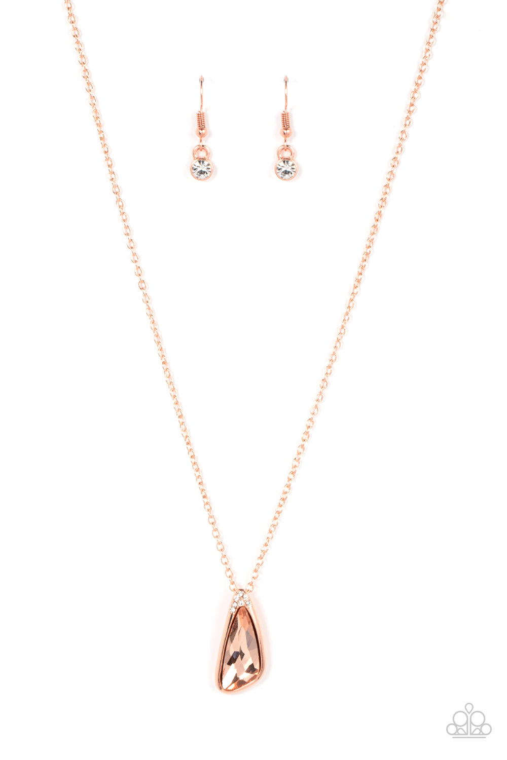 Paparazzi Envious Extravagance - Copper Necklace
