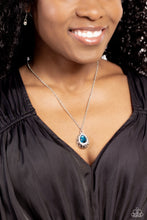 Load image into Gallery viewer, Paparazzi Gracefully Glamorous - Blue Necklace
