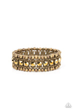 Load image into Gallery viewer, Paparazzi Ritzy Reboot - Brass Bracelet
