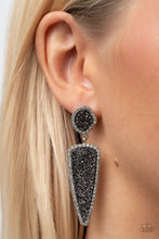 Load image into Gallery viewer, Paparazzi Druzy Desire - Silver Earrings
