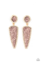 Load image into Gallery viewer, Paparazzi Druzy Desire - Gold Earring
