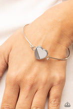 Load image into Gallery viewer, Paparazzi Hidden Intentions - White Bracelet
