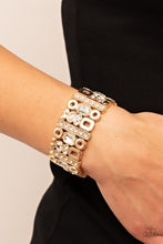 Load image into Gallery viewer, Paparazzi Dynamically Diverse - Gold Bracelet

