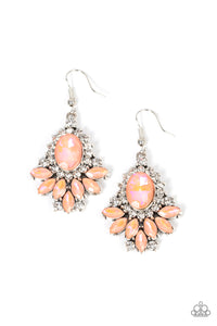 Paparazzi Magic Spell Sparkle - Orange Earrings