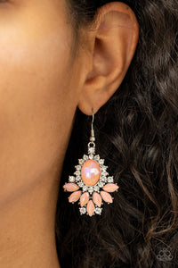 Paparazzi Magic Spell Sparkle - Orange Earrings