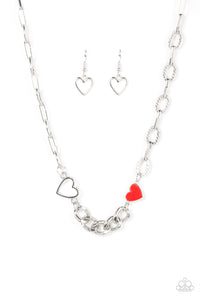 Paparazzi Little Charmer - Red Necklace