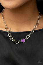 Load image into Gallery viewer, Paparazzi Little Charmer - Purple Necklace
