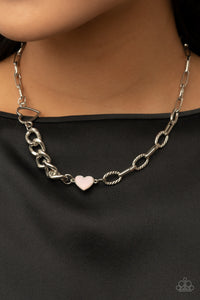 Paparazzi Little Charmer - Pink Necklace