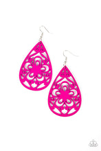 Load image into Gallery viewer, Paparazzi Marine Eden - Pink Earrings
