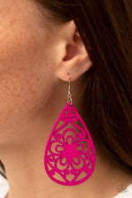 Load image into Gallery viewer, Paparazzi Marine Eden - Pink Earrings
