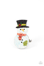 Load image into Gallery viewer, Paparazzi Let it Snow - Multi Hair Clip
