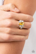 Load image into Gallery viewer, Paparazzi Luxury Luster - Yellow Ring
