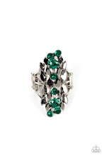 Load image into Gallery viewer, Paparazzi Smoky Smolder - Green Ring
