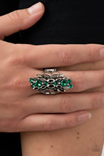 Load image into Gallery viewer, Paparazzi Smoky Smolder - Green Ring
