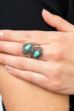 Load image into Gallery viewer, Paparazzi Mesa Mystique - Blue Ring
