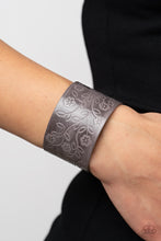 Load image into Gallery viewer, Paparazzi Rosy Wrap Up - Silver Bracelet
